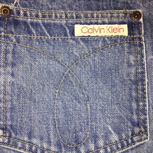 vintage calvin klein jeans sizing